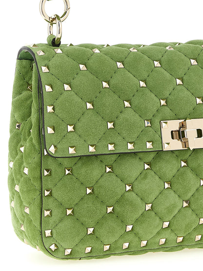 Bolso de hombro Valentino Garavani de piel de becerro bicolor