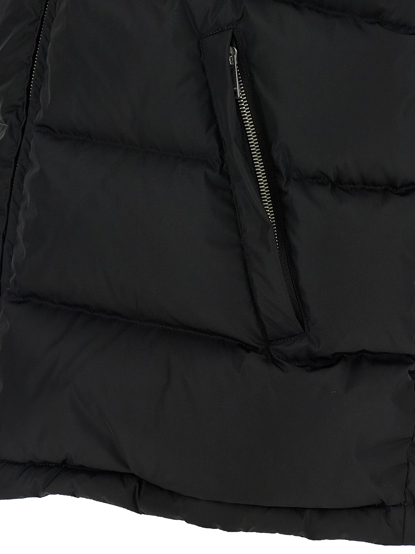 Chaqueta sin mangas Valentino Garavani negra de poliamida