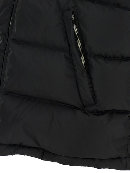 Chaqueta sin mangas Valentino Garavani negra de poliamida