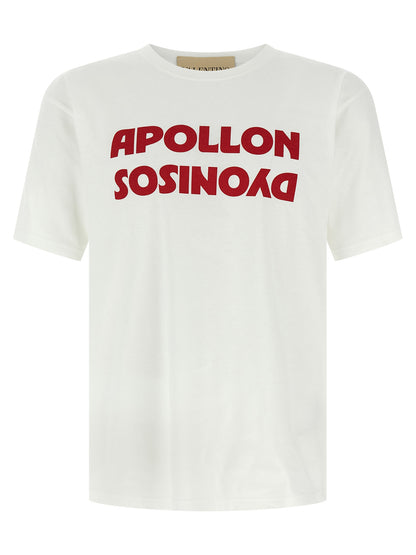 Camiseta de algodón blanca de Valentino Garavani