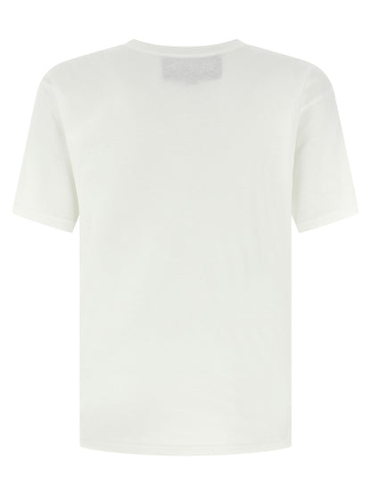Camiseta de algodón blanca de Valentino Garavani