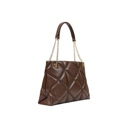 Bolso de mano Love Moschino marrón de polietileno
