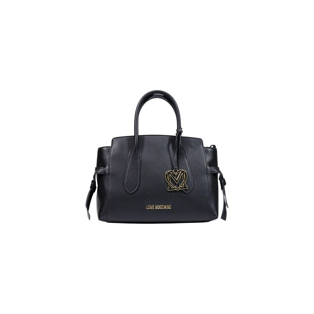 Bolso de mano Love Moschino de polietileno negro