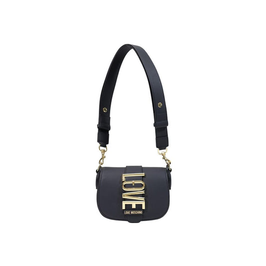 Bolso de mano Love Moschino de polietileno negro