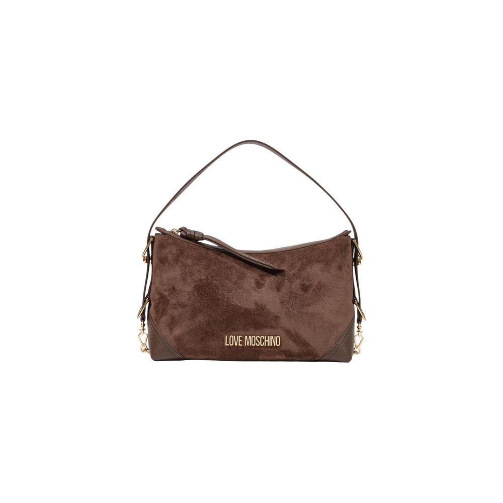 Bolso de mano Love Moschino de poliéster marrón