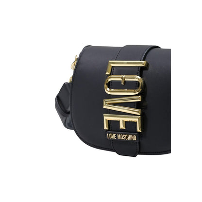 Bolso de mano Love Moschino de polietileno negro