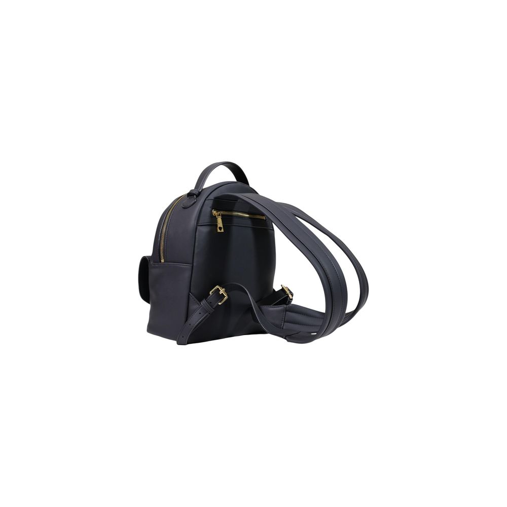 Mochila negra de polietileno Love Moschino