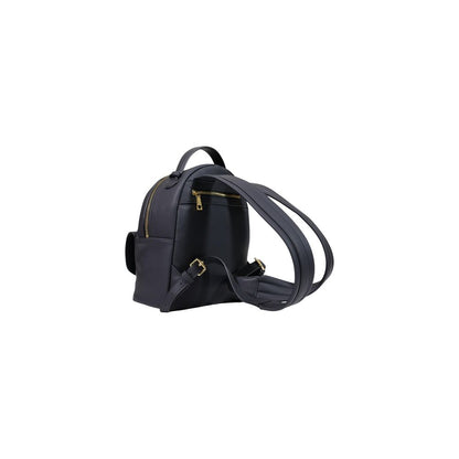Mochila negra de polietileno Love Moschino