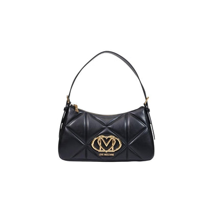 Bolso de mano Love Moschino de polietileno negro