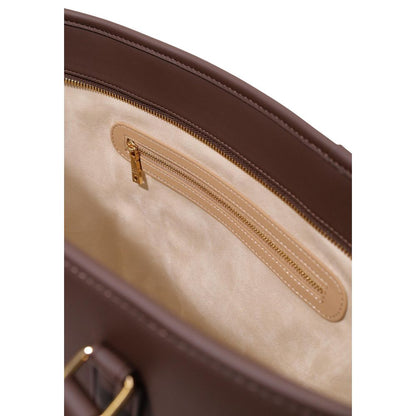 Sac à main Love Moschino en polyéthylène marron