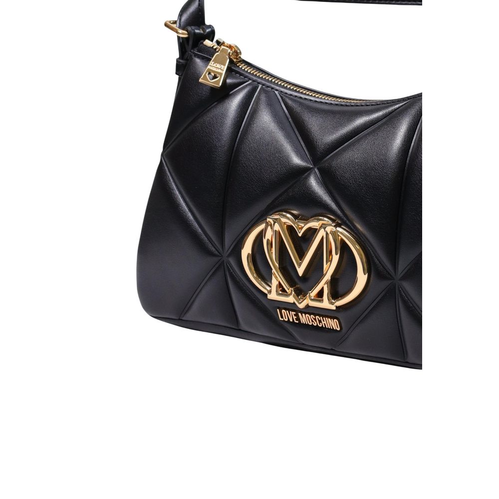 Bolso de mano Love Moschino de polietileno negro