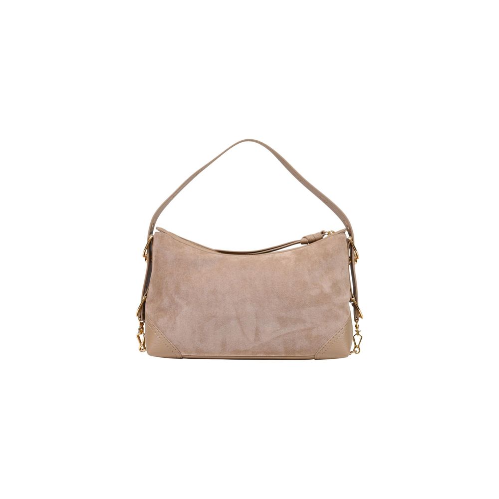 Bolso de mano Love Moschino de poliéster beige