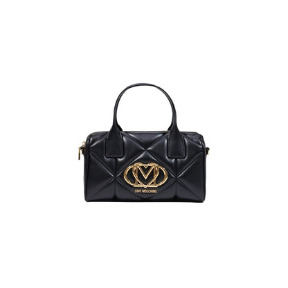 Bolso de mano Love Moschino de polietileno negro