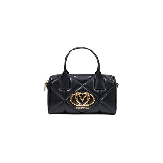 Bolso de mano Love Moschino de polietileno negro