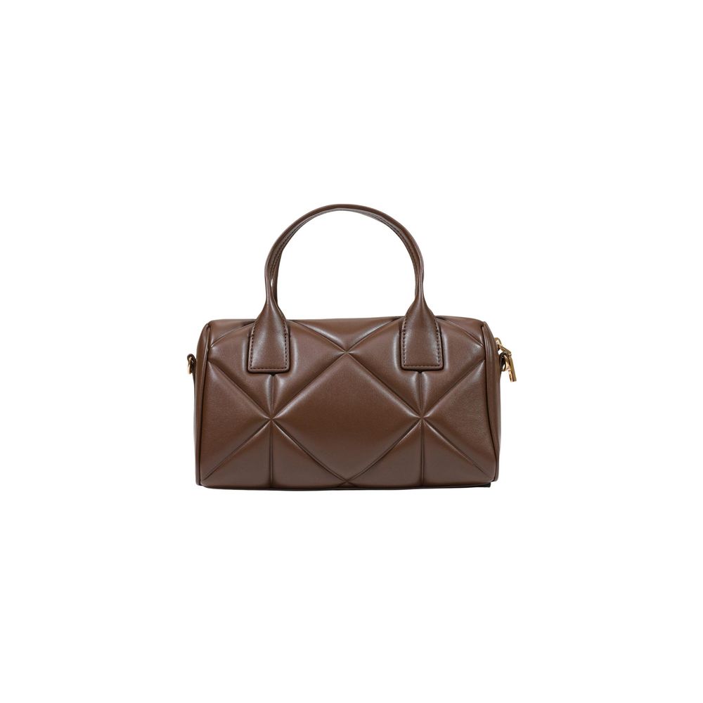 Bolso de mano Love Moschino marrón de polietileno