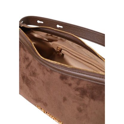 Bolso de mano Love Moschino de poliéster marrón