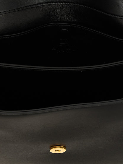 Bolso de mano Valentino Garavani de piel de becerro negra