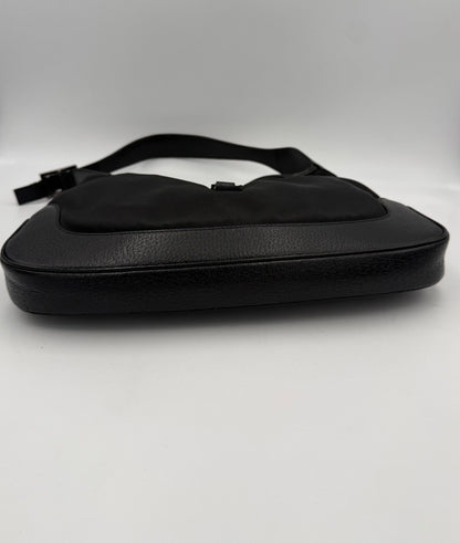 Gucci Bolso Jackie Clásico De Cuero Y Lona Espacioso