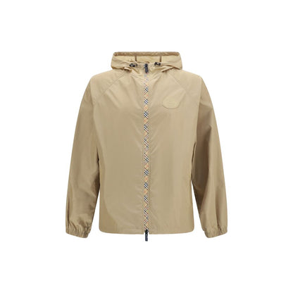Chaqueta Burberry de nailon beige