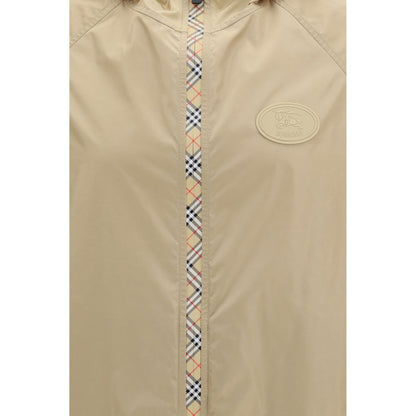 Chaqueta Burberry de nailon beige