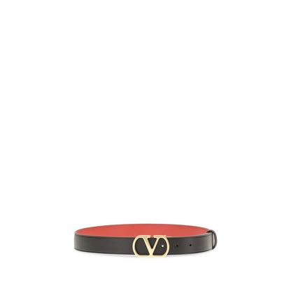 Valentino Garavani Regular Belt - Black Calfskin