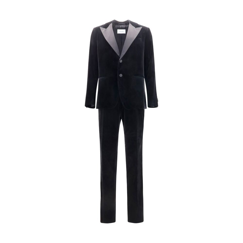 Esmoquin de algodón negro de Ferragamo