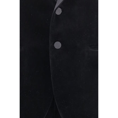 Esmoquin de algodón negro de Ferragamo