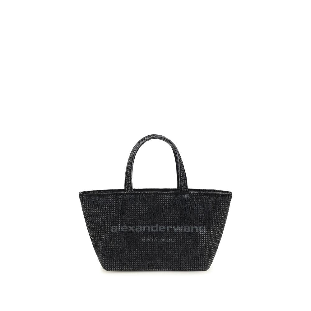 Alexander Wang Bolso de Hombro Gris de Algodón