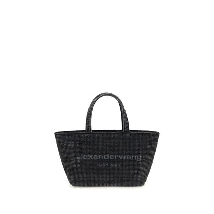 Alexander Wang Bolso de Hombro Gris de Algodón