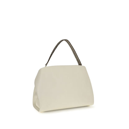 Bolso de hombro Ferragamo de piel de ternera beige Bos Taurus