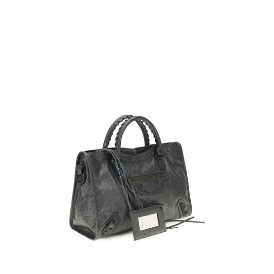 Bolso de mano Balenciaga gris de piel de cordero Ovis Aries Aries