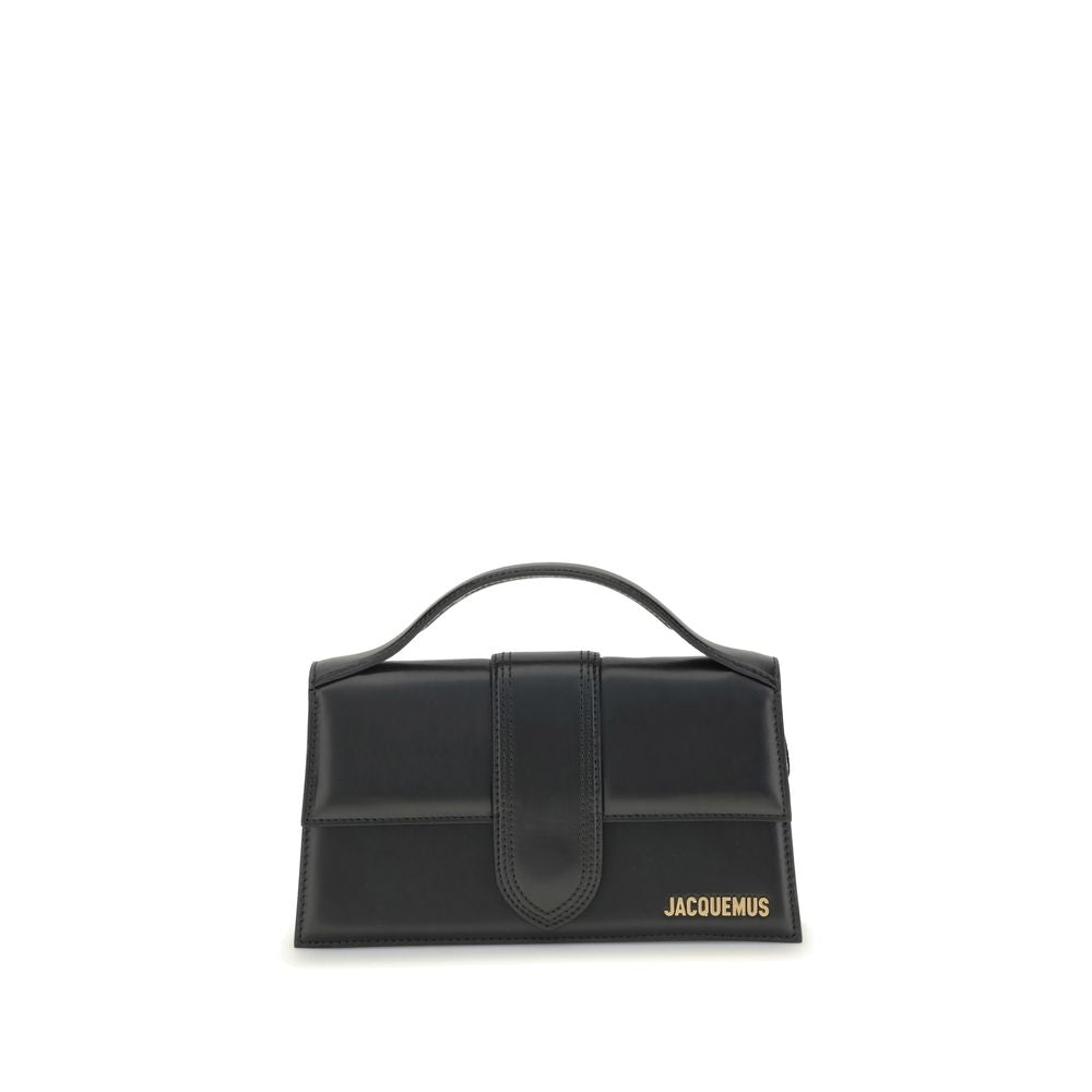 Jacquemus Sac à main en cuir de veau noir Bos Taurus
