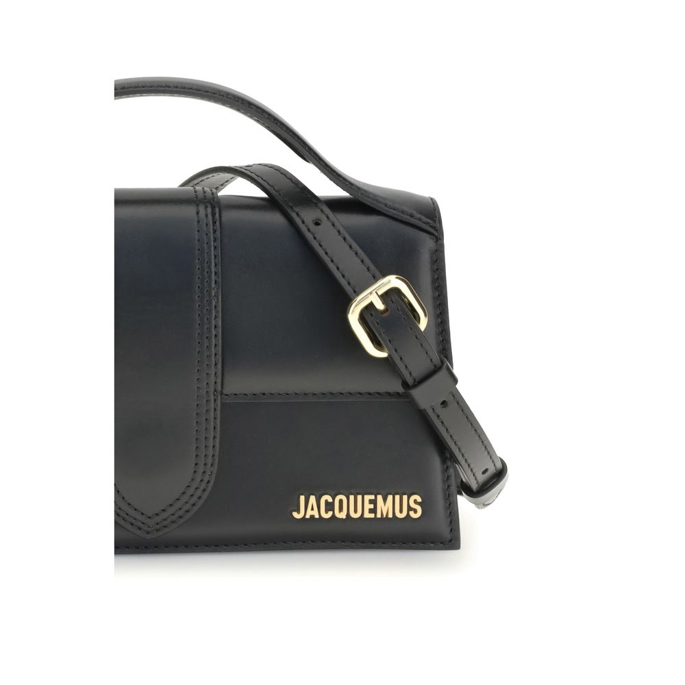 Jacquemus Sac à main en cuir de veau noir Bos Taurus