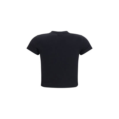 Camiseta Gucci De Algodón Negro De Tejido Suave Y Ligero