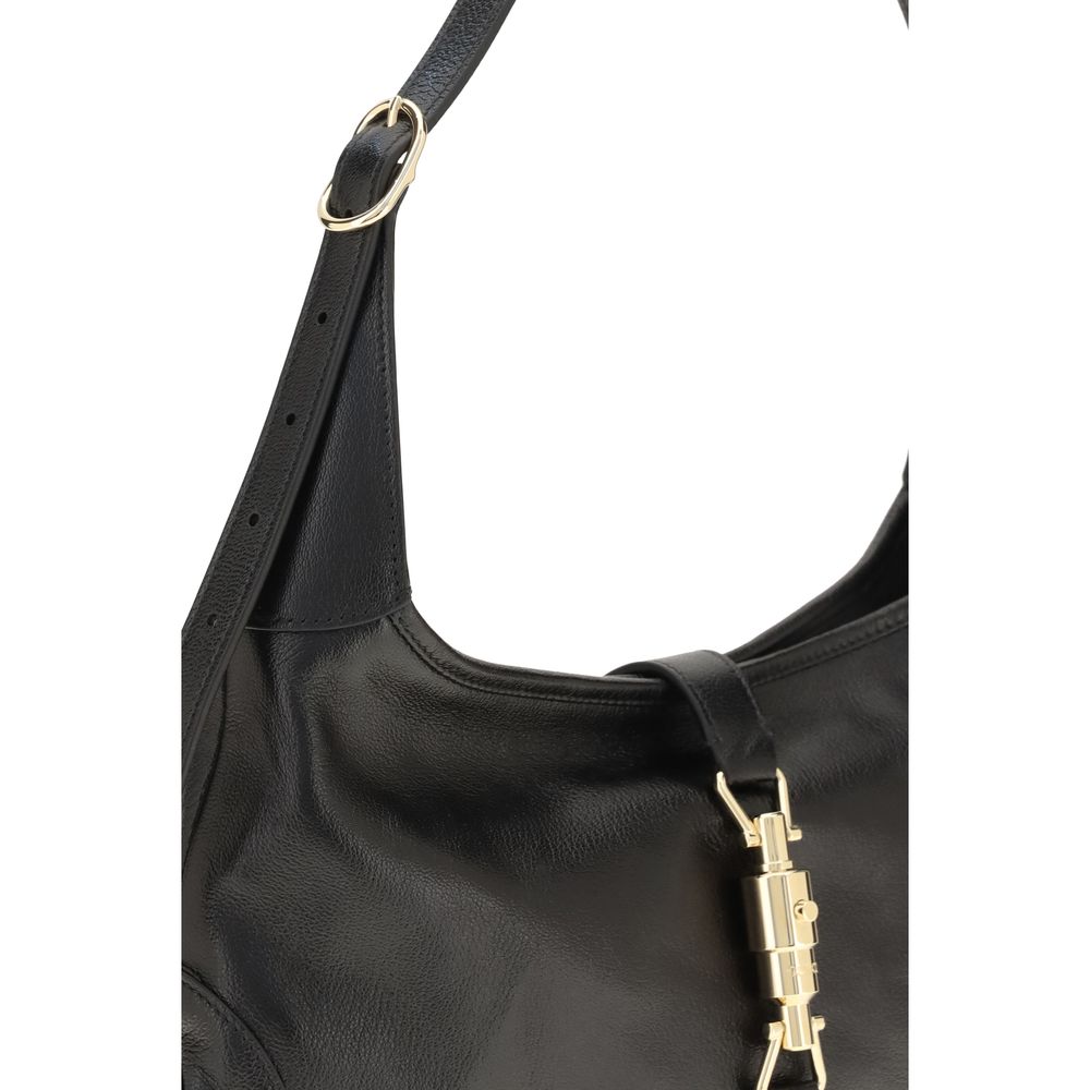 Bolso de Hombro Gucci Negro de Piel de Becerro Bos Taurus