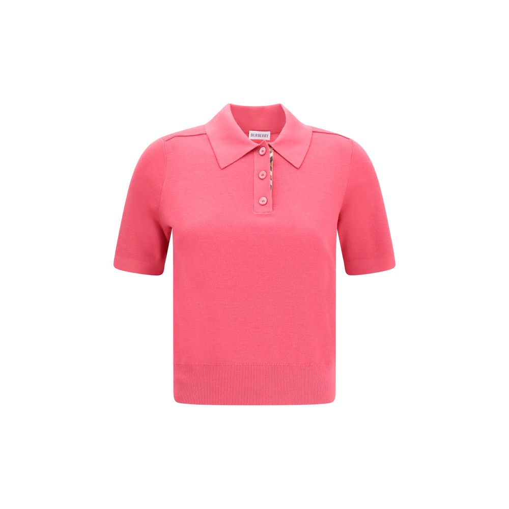 Polo Burberry Oversize de Lana Multicolor