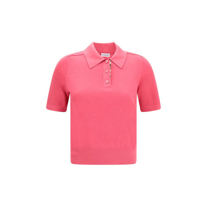 Polo Burberry Oversize de Lana Multicolor