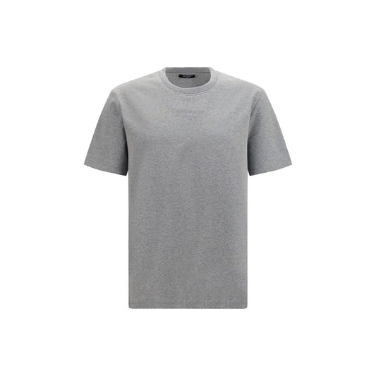 Camiseta Balmain de algodón gris