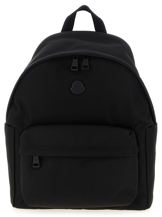 Mochila Moncler negra de poliamida
