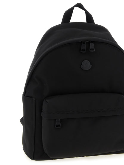 Mochila Moncler negra de poliamida
