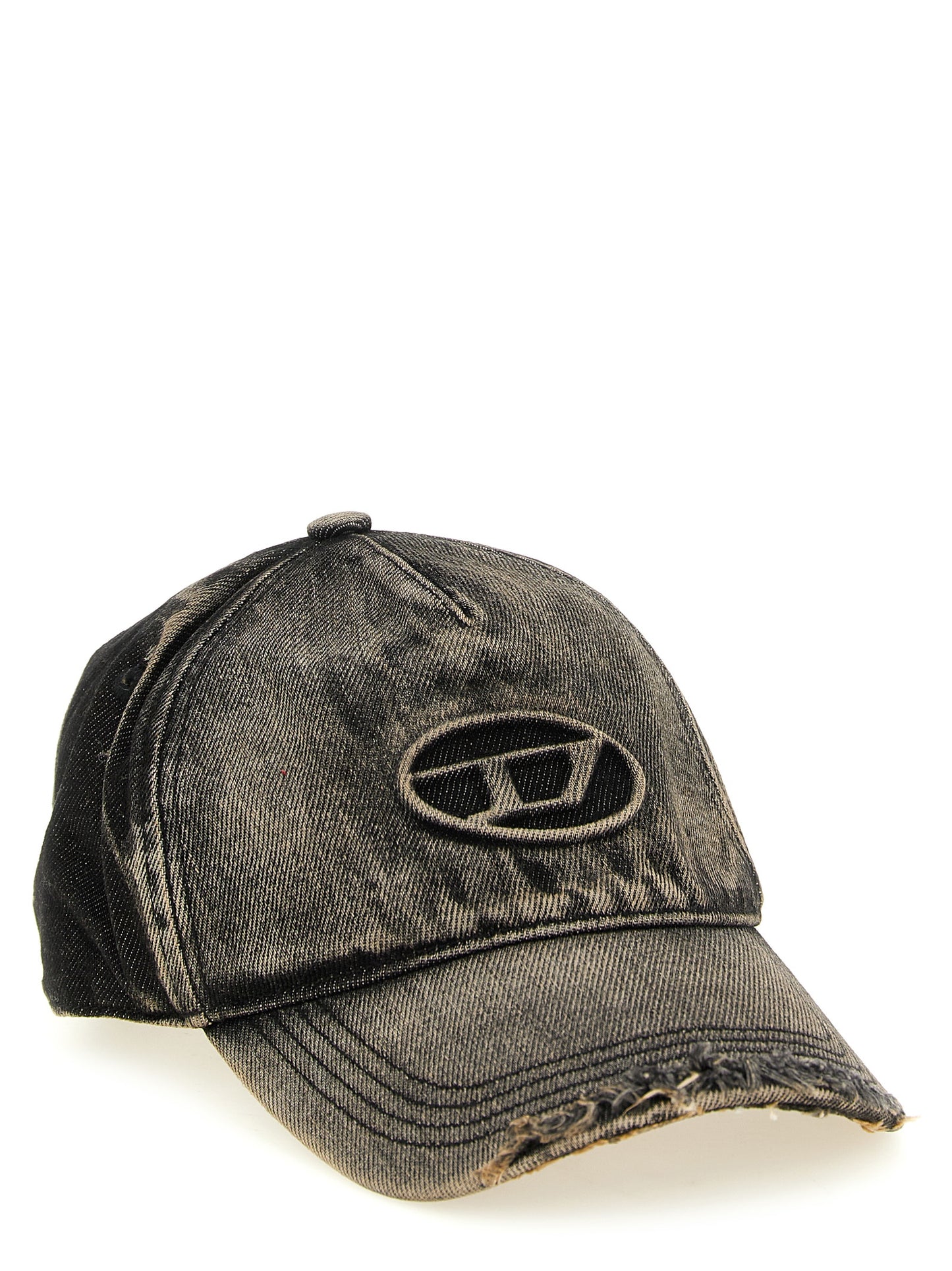 Gorra Diesel de algodón negro (Gorra de béisbol)