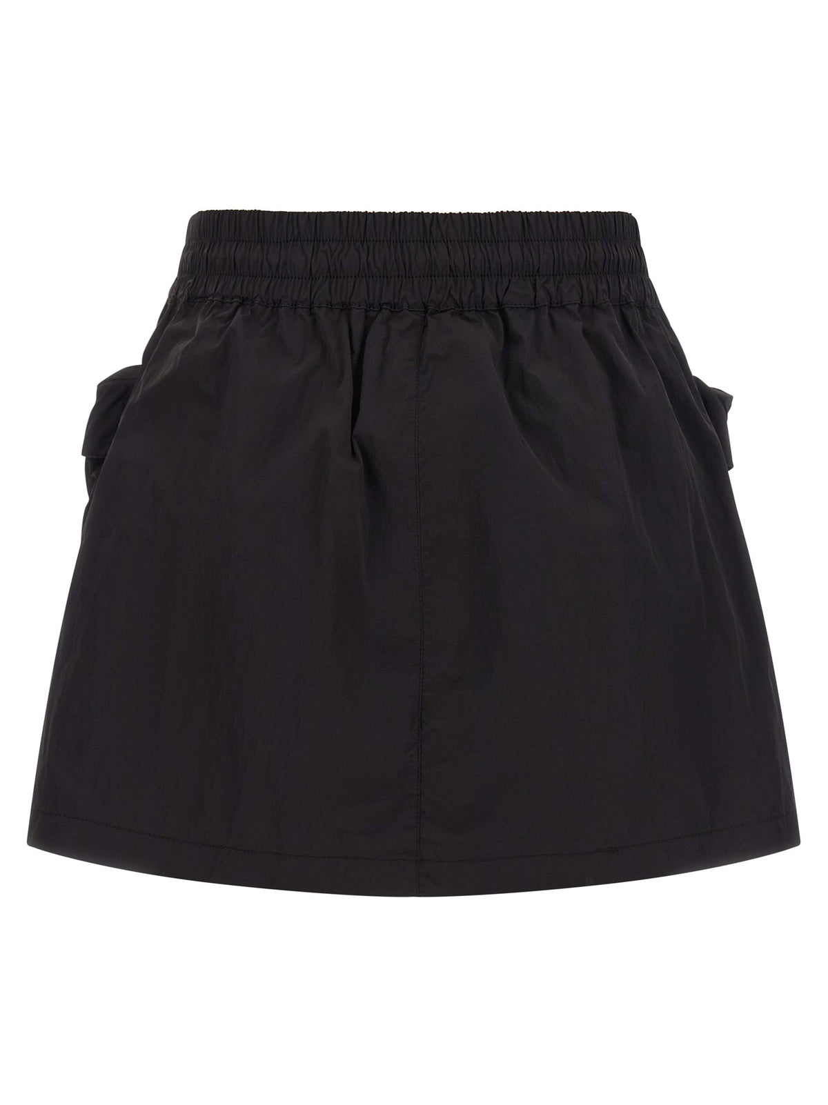 Falda Larga Diesel Fabricada Con Poliamida En Color Negro