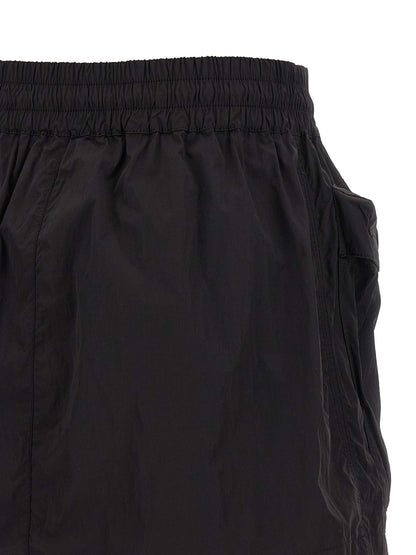 Falda Larga Diesel Fabricada Con Poliamida En Color Negro
