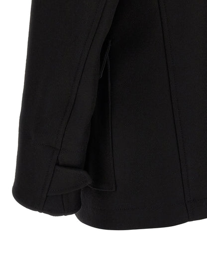 Abrigo Dsquared² De Lana Negra Protección Constante