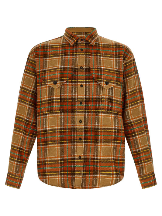Blusa de marabú naranja Dsquared²