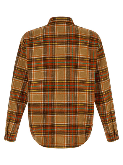 Blusa de marabú naranja Dsquared²