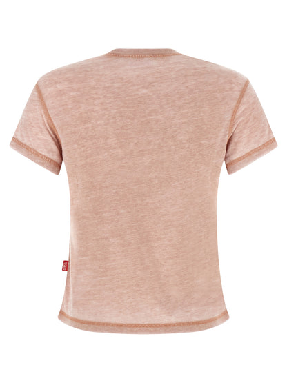 Camiseta de poliéster multicolor Diesel