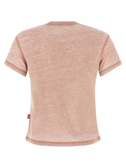 Camiseta de poliéster multicolor Diesel