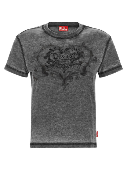 Camiseta de poliéster gris diésel