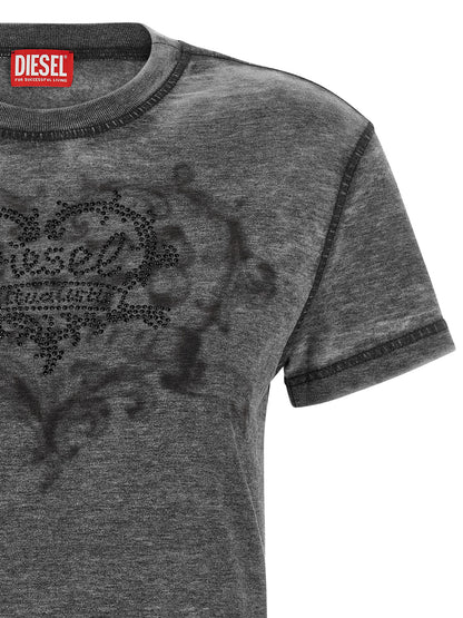 Camiseta de poliéster gris diésel